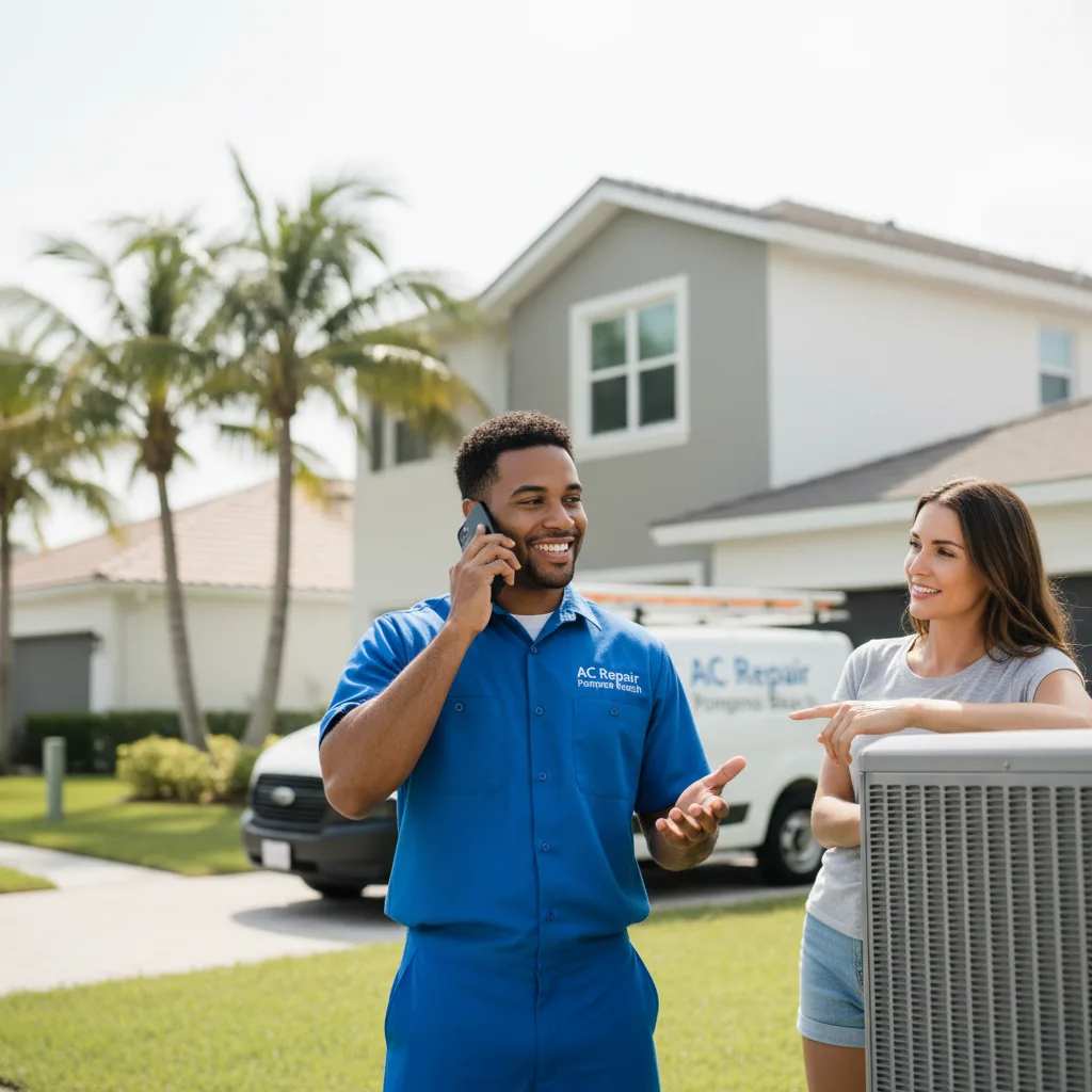 AC Repair Pompano Beach customer support in Creedmoor